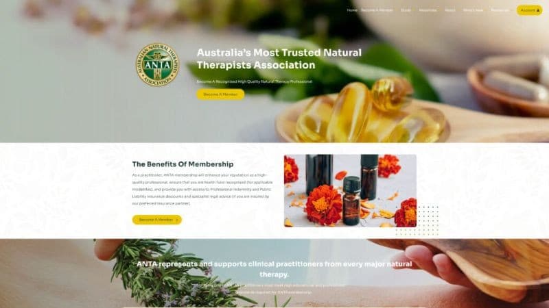 Australian Natural Therapists Association Desktop